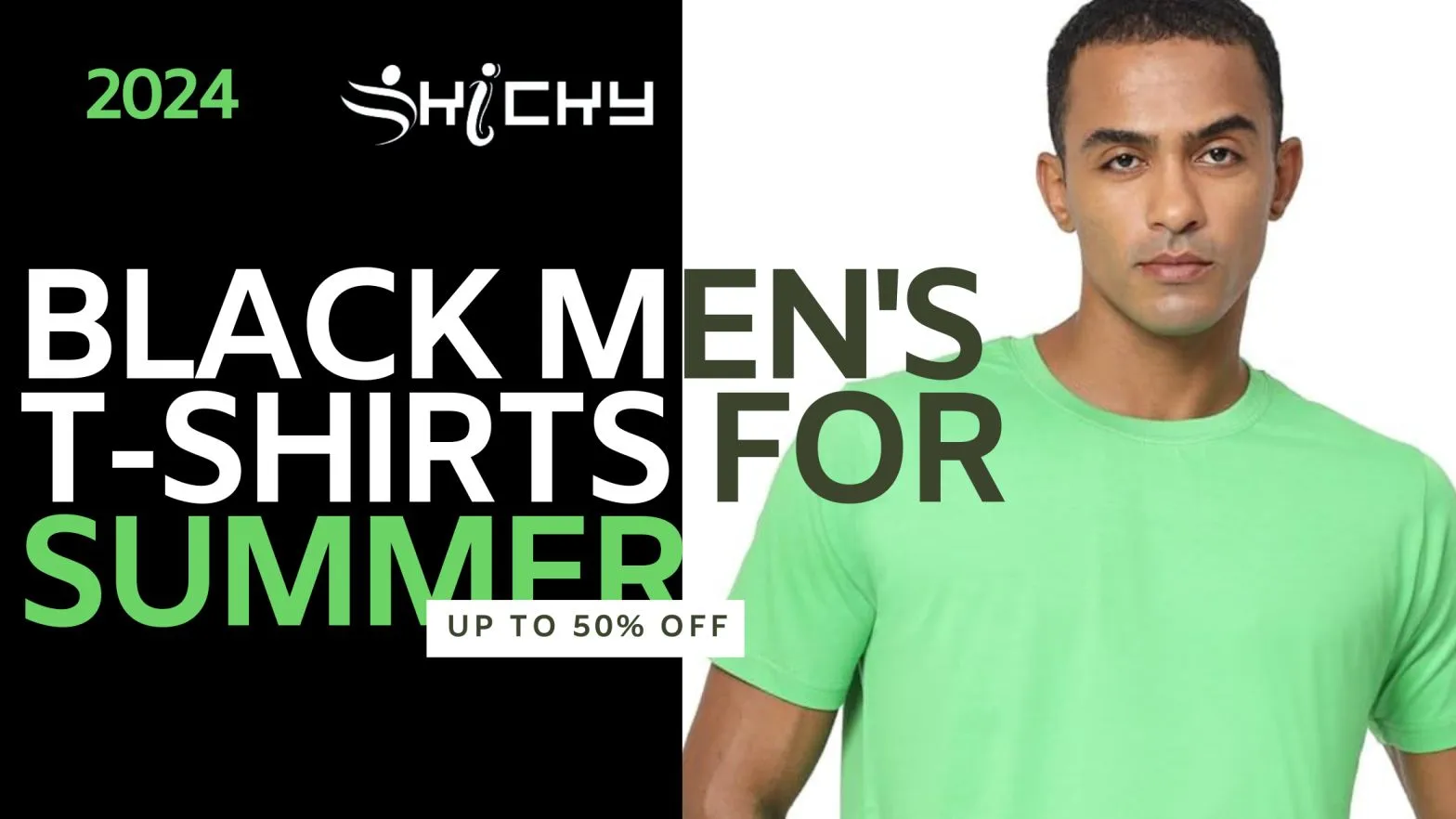Top 5 Stylish Black Men's T-Shirts for Spring-Summer 2024